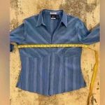 Women’s Blue DCC Missy Blouse Size XL Photo 3