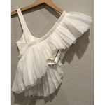 NWT Aje Orbit Sculptural Pleated Top (UK/AU 4 = US 0) Size 00 Photo 7