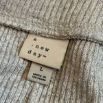 A New Day Women’s Large Gray Ribbed Sweater Midi Skirt Corporatecore Casual Photo 5