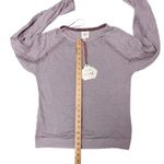 Knox Rose  Waffle Knit Pullover Henley Boho Hippie Sweatshirt Photo 10