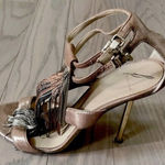 Brian Atwood  Metallic Stilettos Sz 8 Photo 0