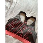 Nike Dri-Fit Grey And Pink Sports Bra Woman’s Size Small Photo 4