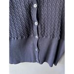 Etcetera  size Small Cable Knit Button-Up Cardigan Sweater, Size Small Photo 4