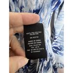 Zac and Rachel  Women's Long Sleeve Printed Tunic Size L Blue V Neck Photo 6