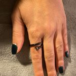Nail Ring Black Photo 1