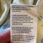 Free People ‎ Yellow Baja Babe Printed Cold Shoulder Short Sleeve Top Size XS Photo 12