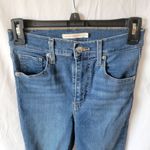 Levi's  Medium Wash Distressed High Rise Mile High Classic Skinny Jeans Size 26 Photo 2