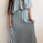 Show Me Your Mumu  Hacienda Maxi Dress in Silver Sage Photo 1