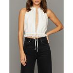 Lovers + Friends  Annecy Top, Ivory, XS Photo 1