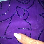 Morgan Taylor Evening dress silk beaded long sleeve V-neck vintage size 8 Photo 11