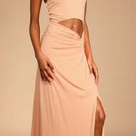 Lulus Top Of The Trends Halter Midi Dress Photo 2