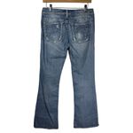 Silver Jeans  Women Size 29 Suki Bootcut Flare Med Wash Stretch Thick Stitch Low Photo 1