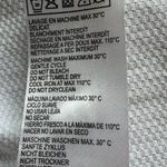 Maje NWOT  White 100% Cotton Textured Button Up Long Sleeve Classic Blouse - Sz L Photo 8