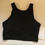 Athleta NWT  Conscious Crop Top A-C in Black Size M Photo 3