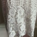 INC International Concepts • NWT White Floral Lace Tank Top Size L Photo 1