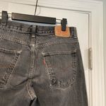 Levi's Levi’s 505 Gray Straight Leg Jeans Size 18 Regular 29x24” Cropped Hemmed Photo 6