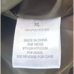 Hippie Rose ⭐️  Sequinned Patch Bomber Jacket Army Green Coat‎ Outerwear Size XL Photo 9