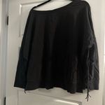 Amuse Society  Crewneck Fringe Sweatshirt Size L Photo 4