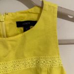 J.Crew key lime yellow eyelet Easter spring summer dress Photo 2