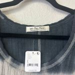 Free People  Tie Dye Sunset Tee in Blue Motif Size Large NWT Photo 4