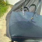 Michael Kors  Navy Blue Karson Large Carry All Leather  Tote Photo 10