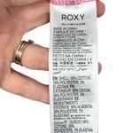 Roxy  Women's Wavey Baby Dress Stretchy Ribbed Cutout Ruched Tank Pink X-Small XS Photo 4