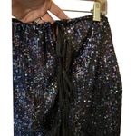 Free People Gold Rush Half-Slip Mini Skirt Lace Hem Embellished Sequin Small NWT Photo 3