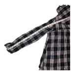 Free People  Walk in the Park Plaid Burlap Cowl Pullover Tunic-XS Photo 7