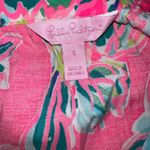 Lilly Pulitzer Vibrant Stacey Pink Toucan Top! Photo 4