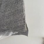 ZARA grey short sleeve top with silver studded skull size S 100% cotton Photo 10