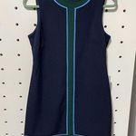 1901 NWT Mini Shift Dress Navy Size 8P Photo 0