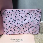 Kate Spade  Floral Cosmetic Pouch NWT • Pink Travel Makeup Bag Photo 6