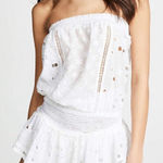 Ramy Brook  Nicki Eyelet Strapless Top Small Photo 0