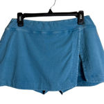 FP Movement Free People Hot Shot Mini Skort Women's Large Misty Blue Active NWT Photo 0