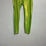 Heroine Sport Chartreuse Metallic Green Marvel Leggings Sz L NWOT Size L Photo 3
