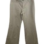Calvin Klein Favorite Fit Boot Cut Linen Cotton Pants Classic Women's Size 14x31 Photo 0