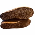 BEARPAW Genuine Sheepskin Suede Rabbit Fur-Trimmed Wedge Boots Women’s 8 Photo 3