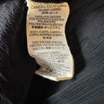 Free People NWT  FP Retro Femme Black Semi-Sheer Blouse Beaded Tassel Ties S Photo 5