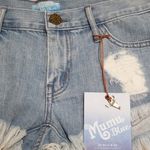 Show Me Your Mumu ππ Mumu Blue Cabo Cut-Off Shirts Denim Destroyed 25 NWT Photo 7