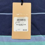 Halogen  Multicolor Striped‎ Shirt Size Medium NWT Photo 4