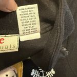 VTG Ugly Christmas Sweater Jacket Sz M Black Santa Snowman Full Zip Holiday EUC Size M Photo 8