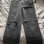 PacSun  Black Ripped Baggy Jeans Photo 0
