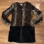 NWT Nasty gal faux fur leopard print coat size M Size M Photo 10