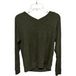 Wantable Forest Green Light Weight VNeck Sweater Size Medium Holiday Party Photo 3