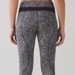 Lululemon Power Luxtreme Suited Jacquard Black & White Photo 8