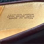 Ralph Lauren LAUREN Brown Leather Square Toe Loafers, Size 8.5AA Photo 1