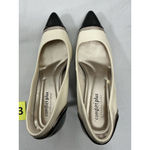 Predictions Womans Comfort Plus By  Stiletto Slipon Pumps 7.5 Black White Photo 5