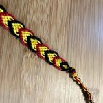 Handmade Jean Woven Bracelet anklet trendy comfortable tie embroidery thread woven gift Photo 1