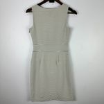 Banana Republic Sheath Dress Size 2 Sleeveless Striped Neutral Preppy Minimalist Photo 7