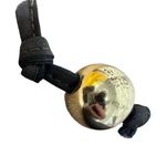 Fendi  Brown Pequin Striped Clutch Bag Black/Brown VTG Photo 2